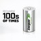 Energizer Energizer Recharge NiMH C 1.2 V 2500 mAh Rechargeable Battery NH35BP-2R2 2 pk NH35BP-2(R2) - alternate 2
